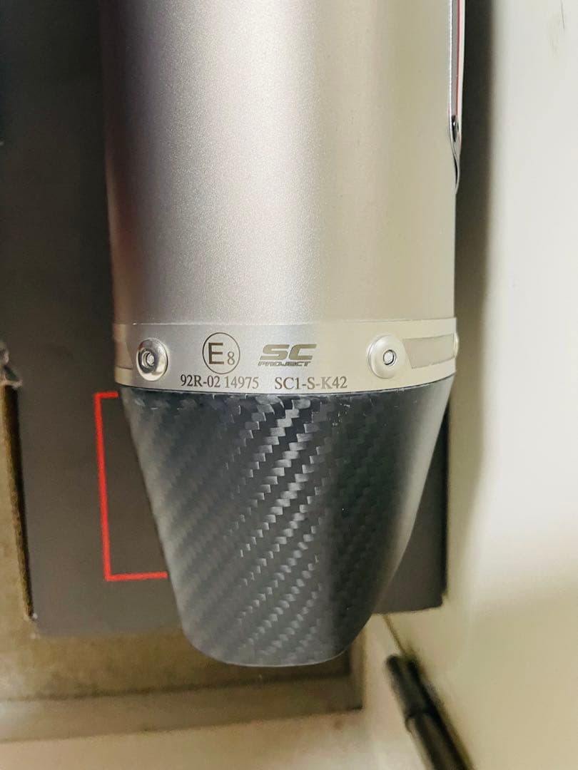 zx4r SC PROJECT sc1-s スリップオン