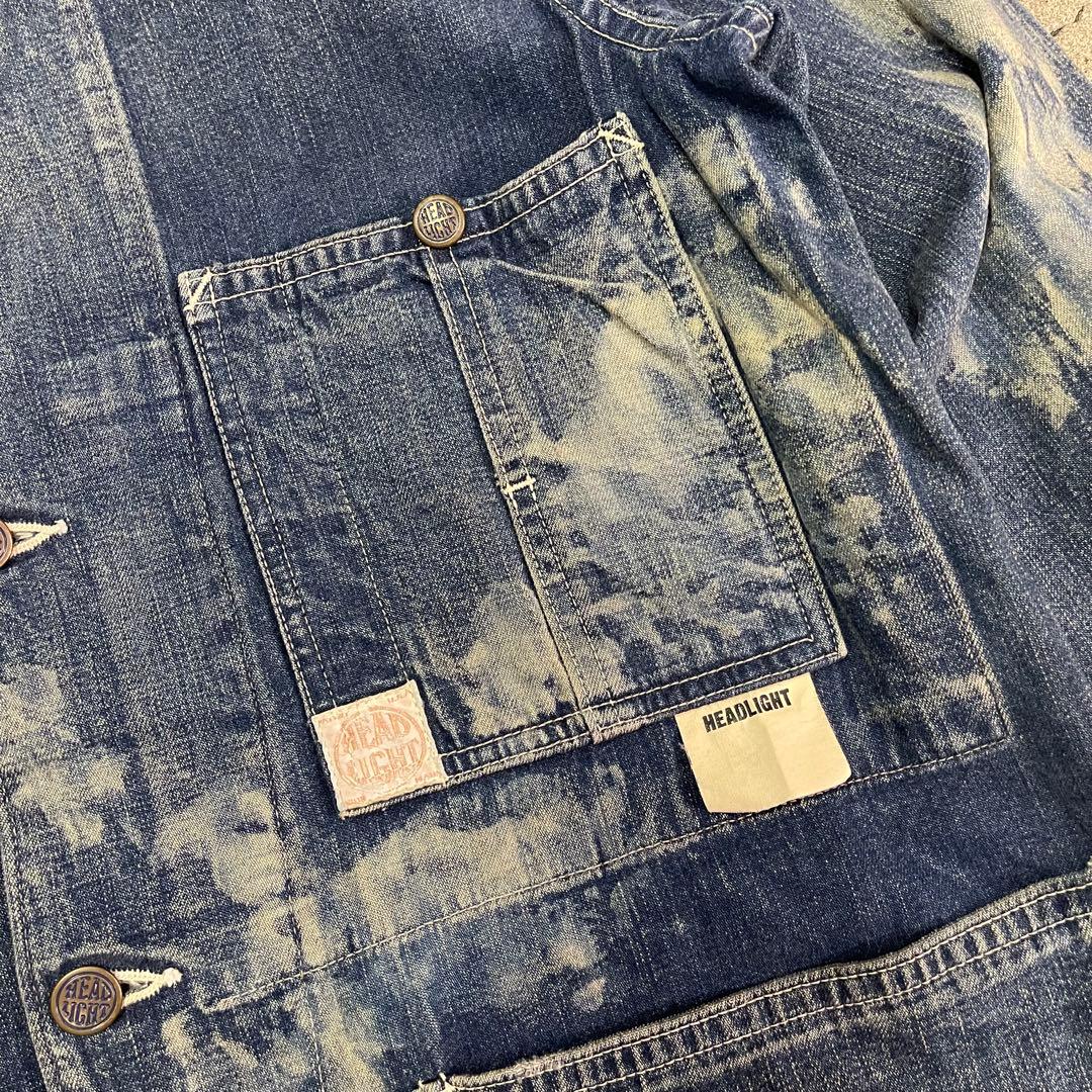 東洋エンタープライズ HEADLIGHT カバーオール デニム ジャケット