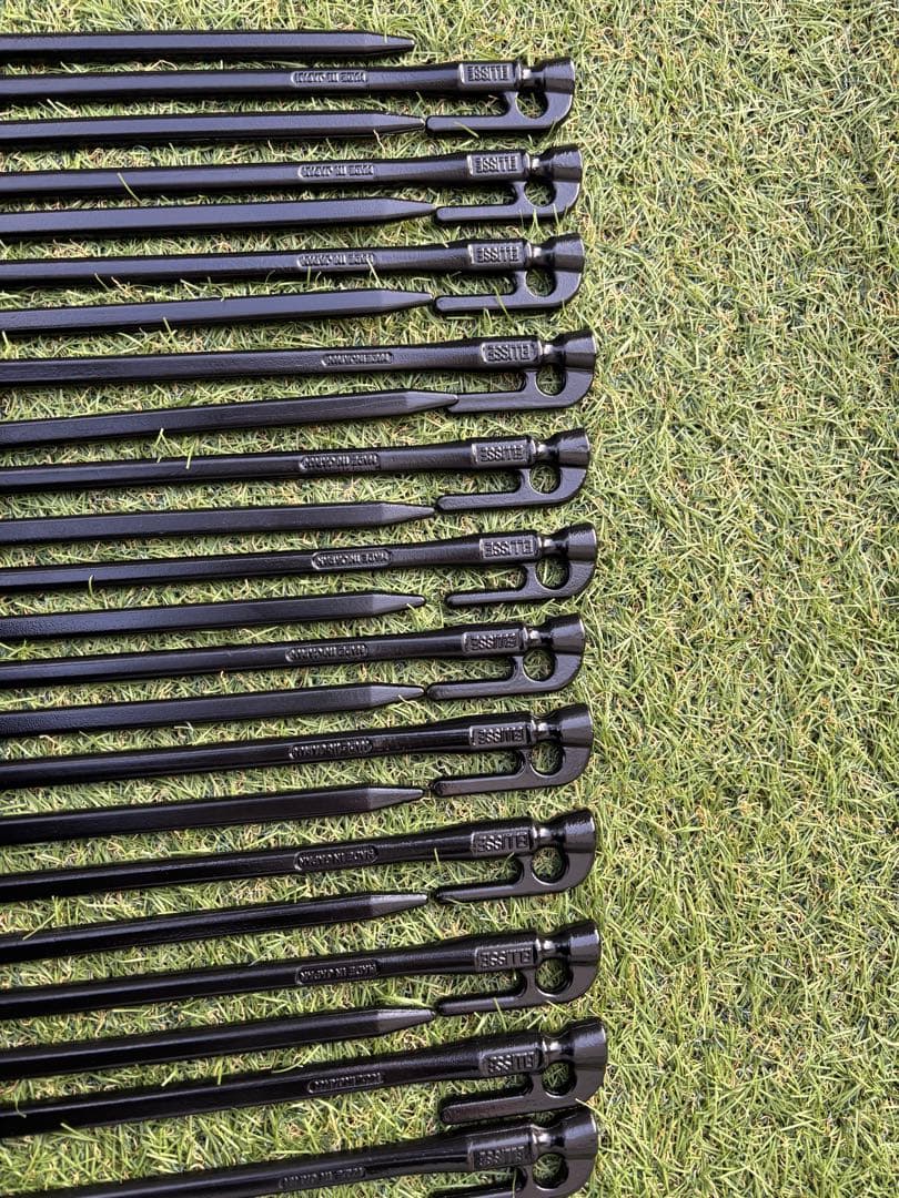 エリッゼステーク/28cm/24本&ペグハンマーセット