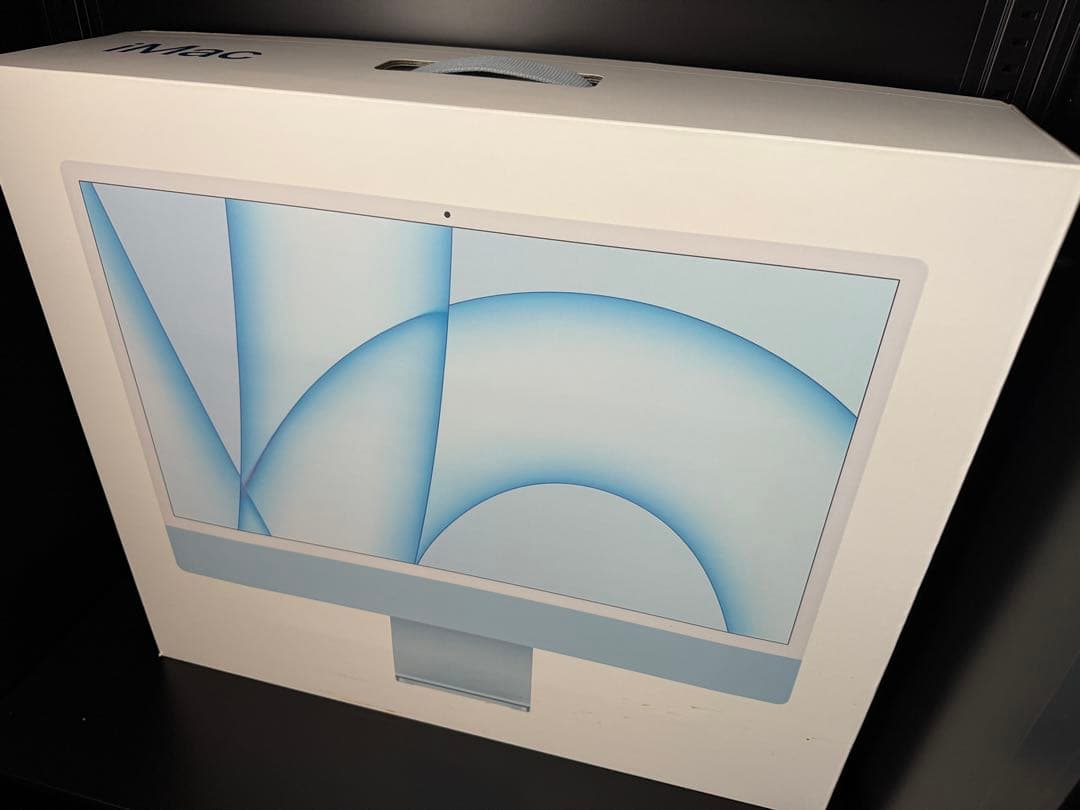 Apple iMac 24 インチ ブルー 元箱付き