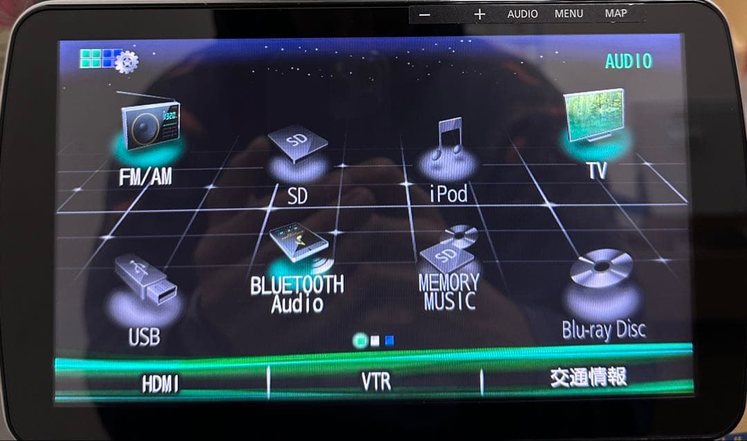 パナソニック　ストラーダ　CN-F1D フローティングナビ　カーナビ　DVD