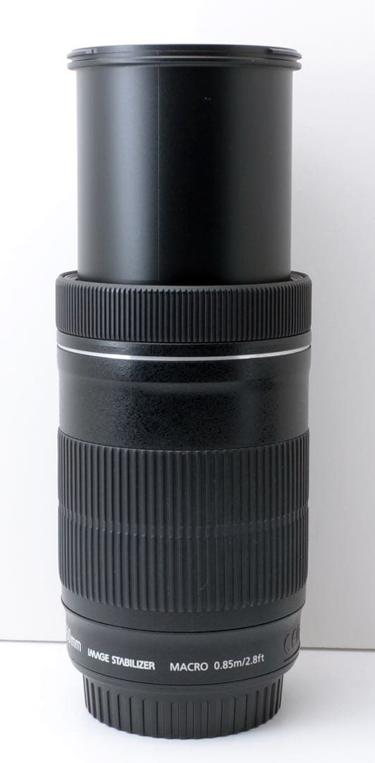 専用★高速AF★Canon EF-S 55-250mm IS STM★フード付き