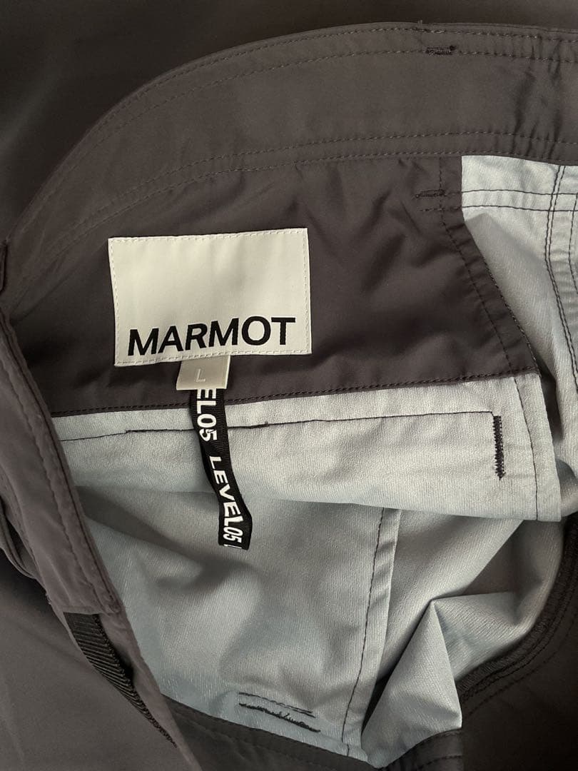 MARMOT WINDSTOPPER パンツ ダークグレー
