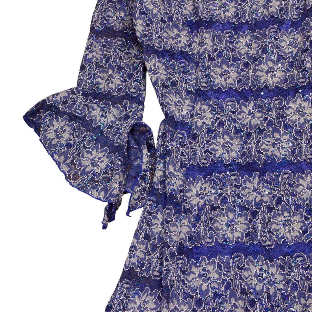 美品　Da Vetrash　ダ・ベトラッシュ【M】フラメンコ ドレス レース装飾