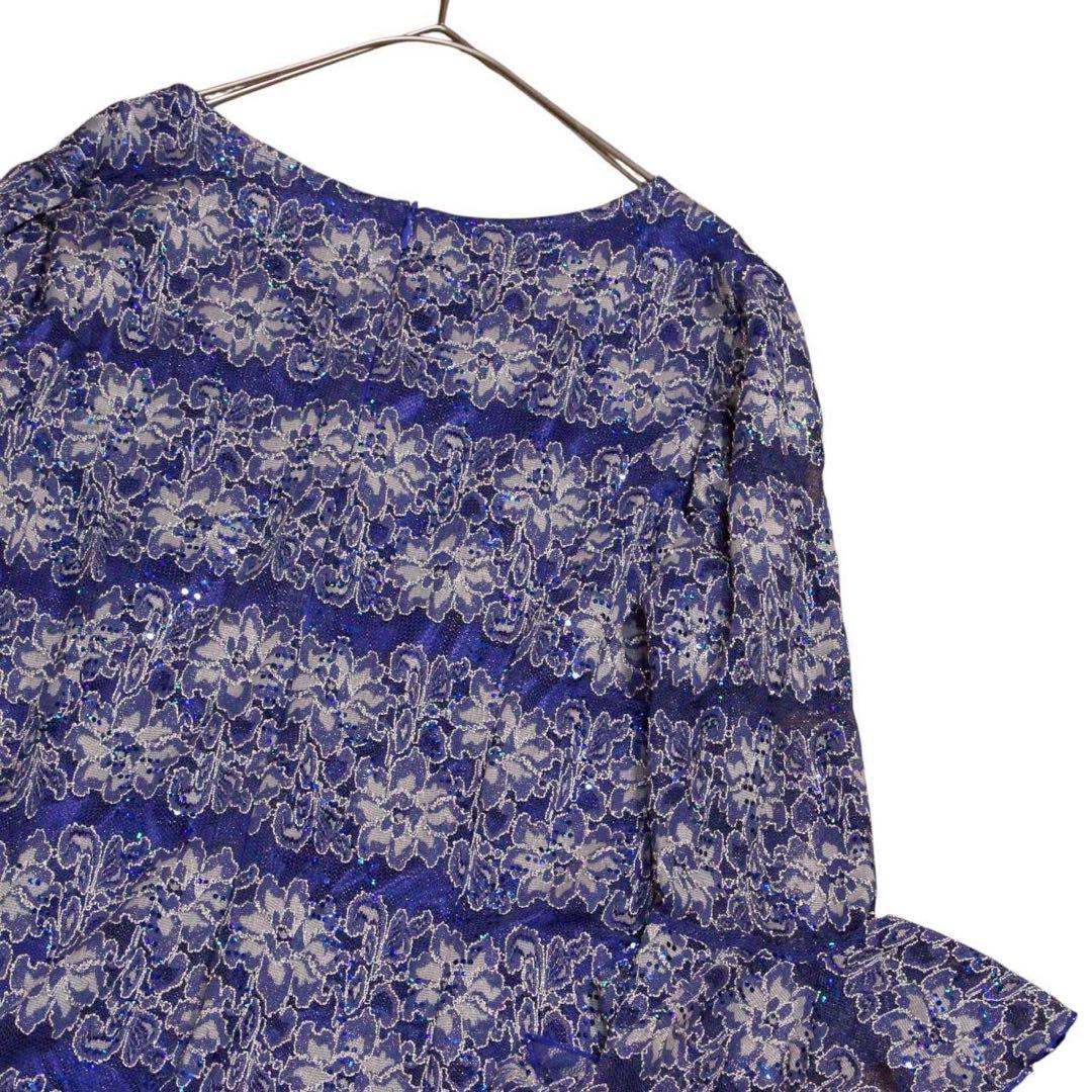 美品　Da Vetrash　ダ・ベトラッシュ【M】フラメンコ ドレス レース装飾