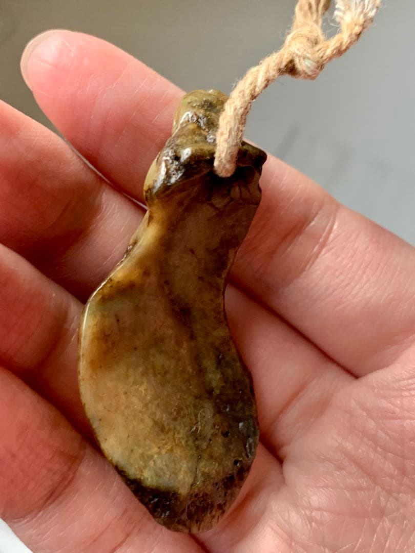 呪物　カパラ　天珠　チベット　カパーラ　頭蓋骨　根付　クマントーン　プラクルアン