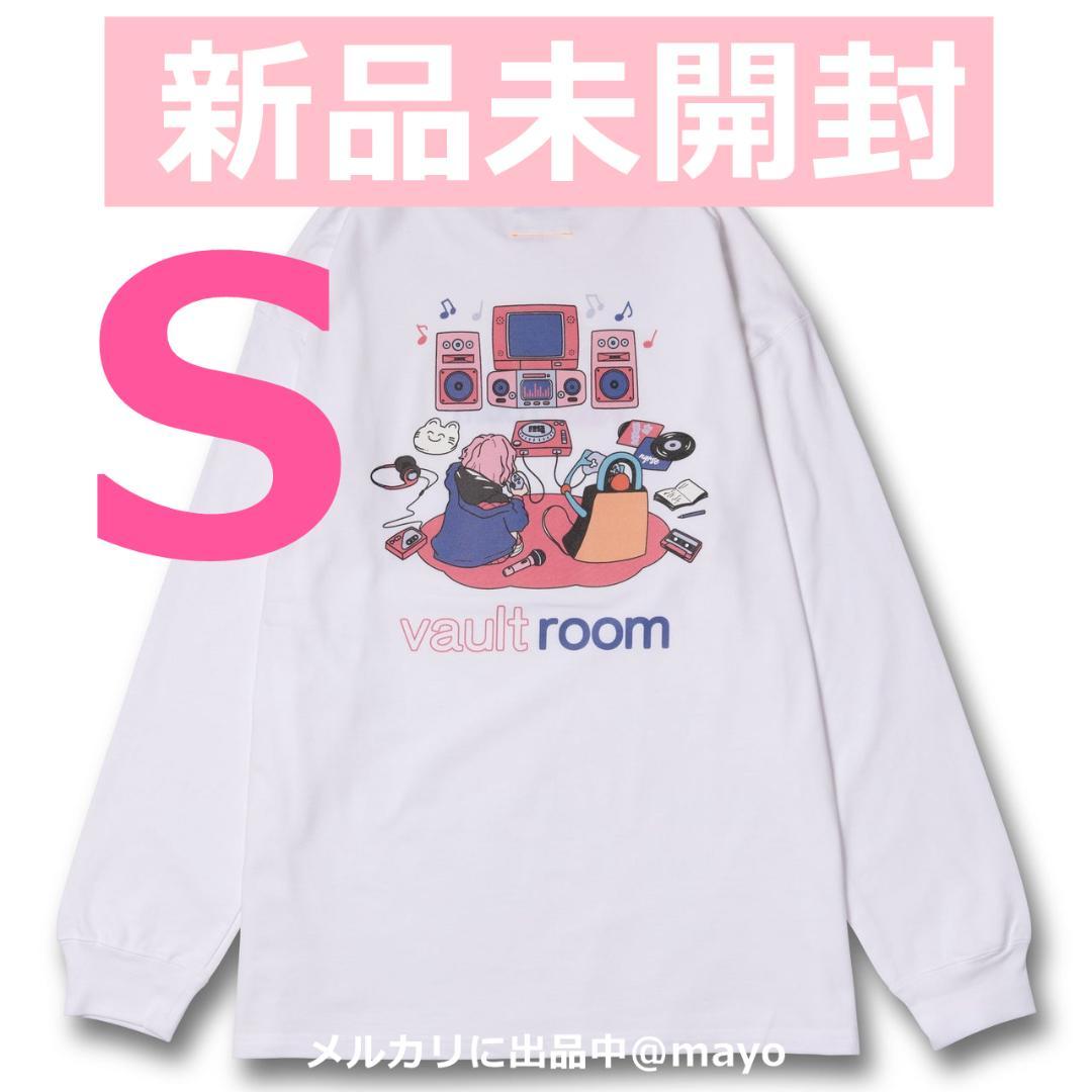 vaultroom × nqrse L/S TEE / WHITE 成瀬 S