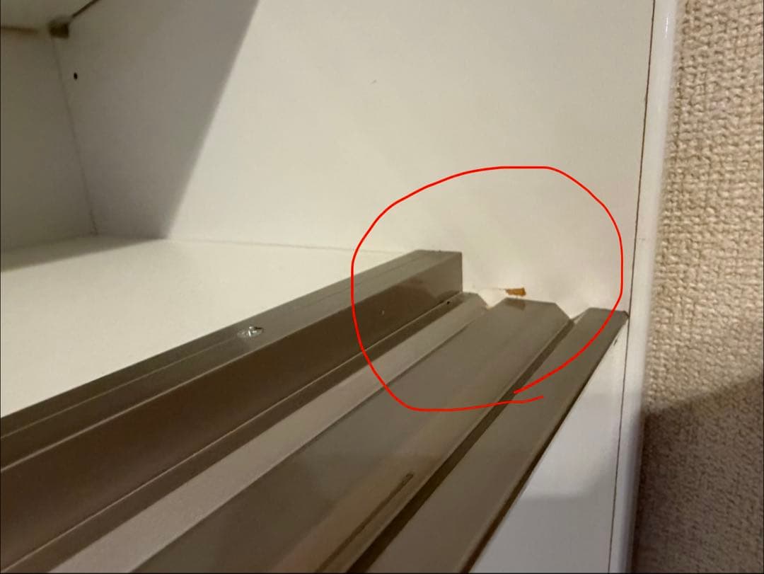 ニトリ キッチンボード／食器棚 リガーレ 160KB（ホワイト）