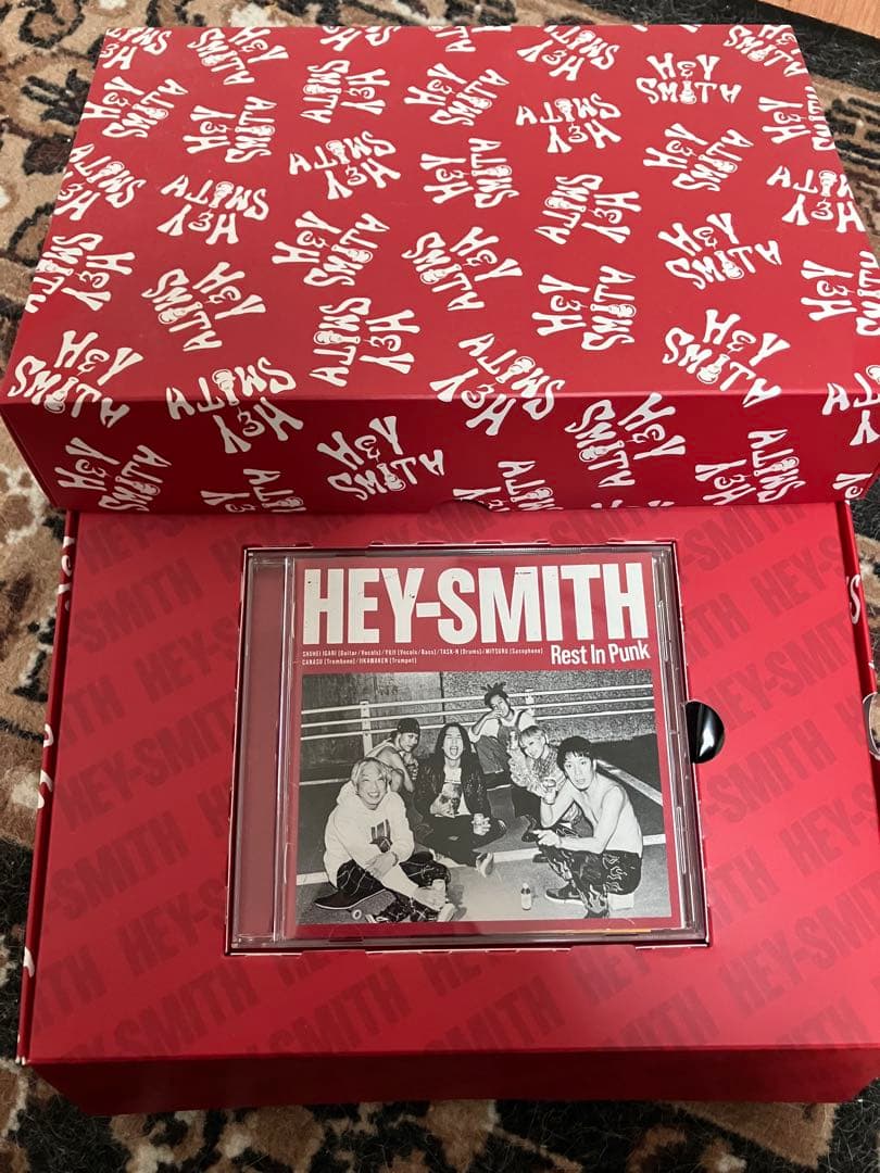 HEY-SMITH Rest In Punk サイン入り特製ボックス