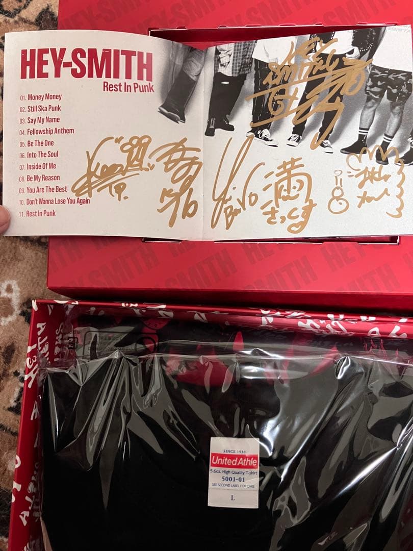 HEY-SMITH Rest In Punk サイン入り特製ボックス