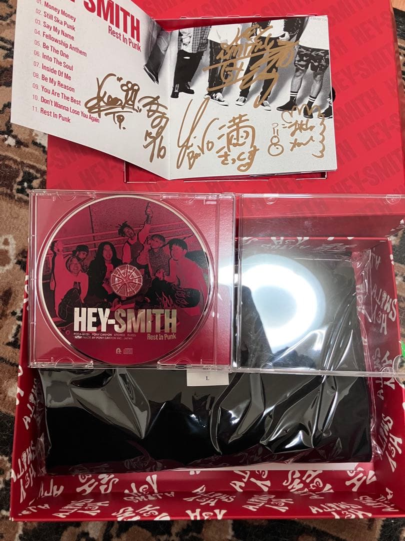 HEY-SMITH Rest In Punk サイン入り特製ボックス