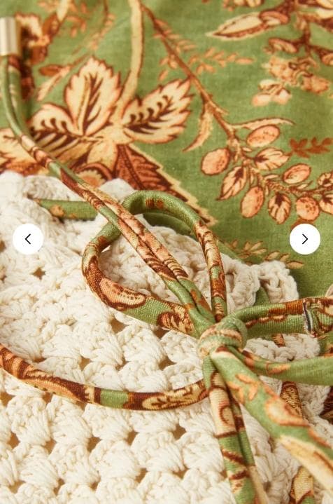 ジマーマン　ZIMMERMANN クロシェビキニセット　ビキニ