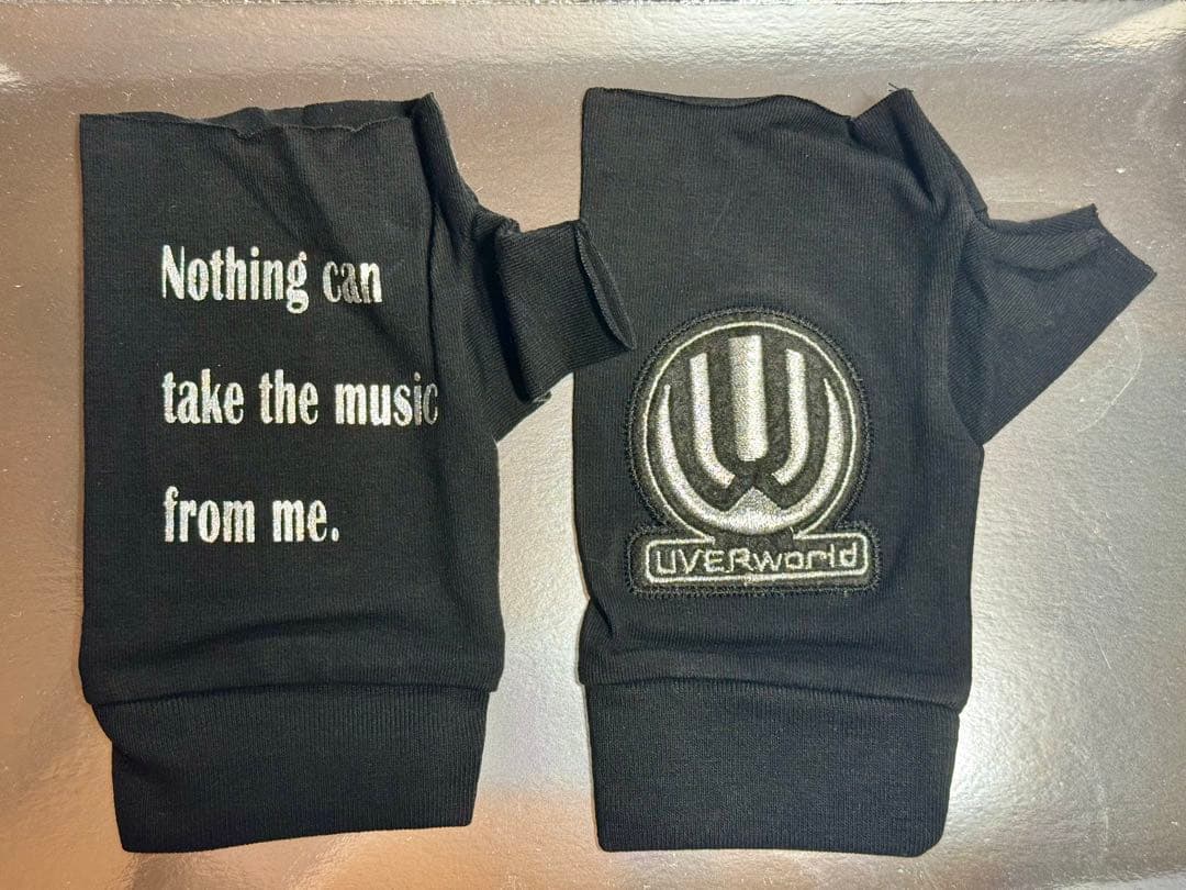 UVERworld グローブ シルバー