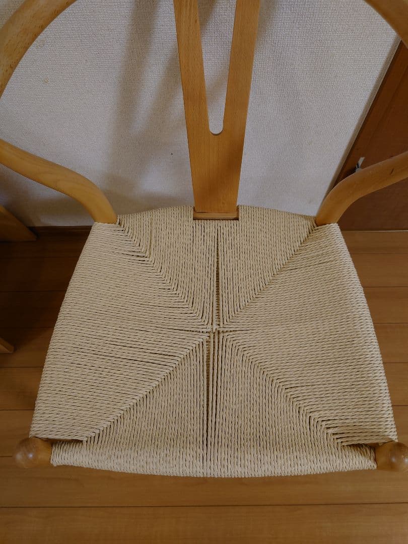 Yチェア リプロダクト品 ペーパーコード ナチュラル　北欧