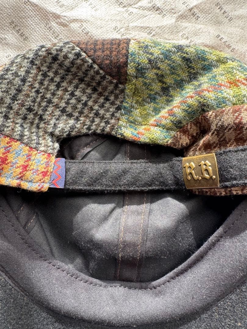 帽子 ROWING BLAZERS WOOL PATCHWORK CAP