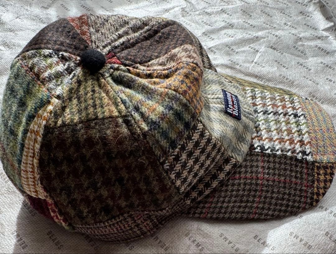 帽子 ROWING BLAZERS WOOL PATCHWORK CAP