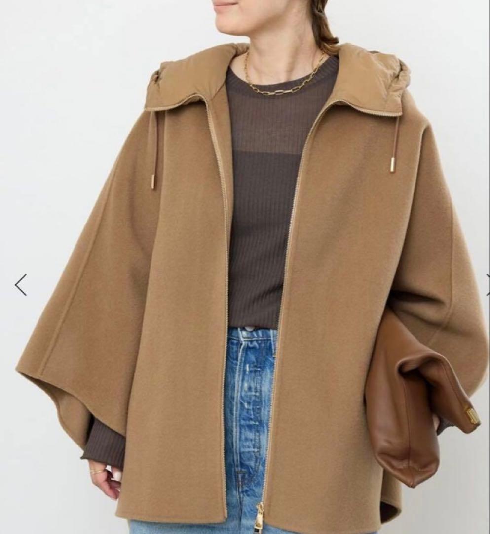 美品♪Deuxieme Classe MY WHITE マイホワイト CAPE