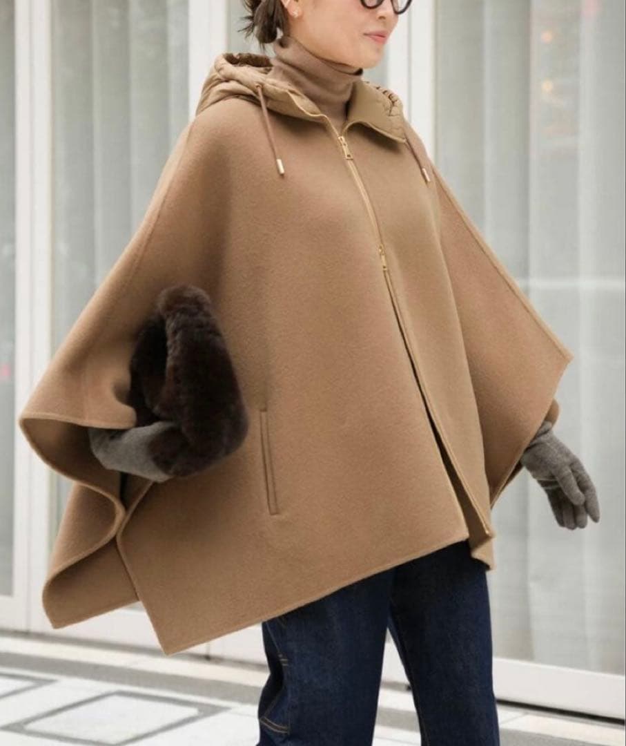 美品♪Deuxieme Classe MY WHITE マイホワイト CAPE