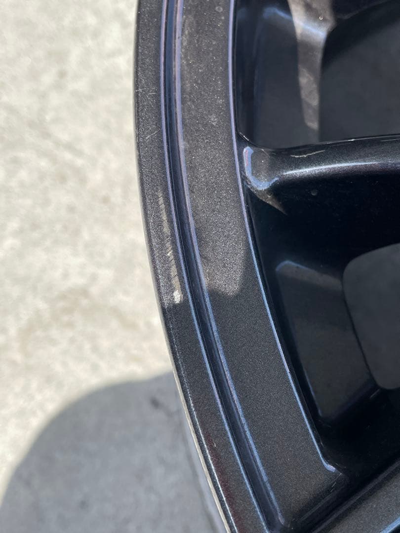 STI スポーツデザイン ブラックホイール 18インチ