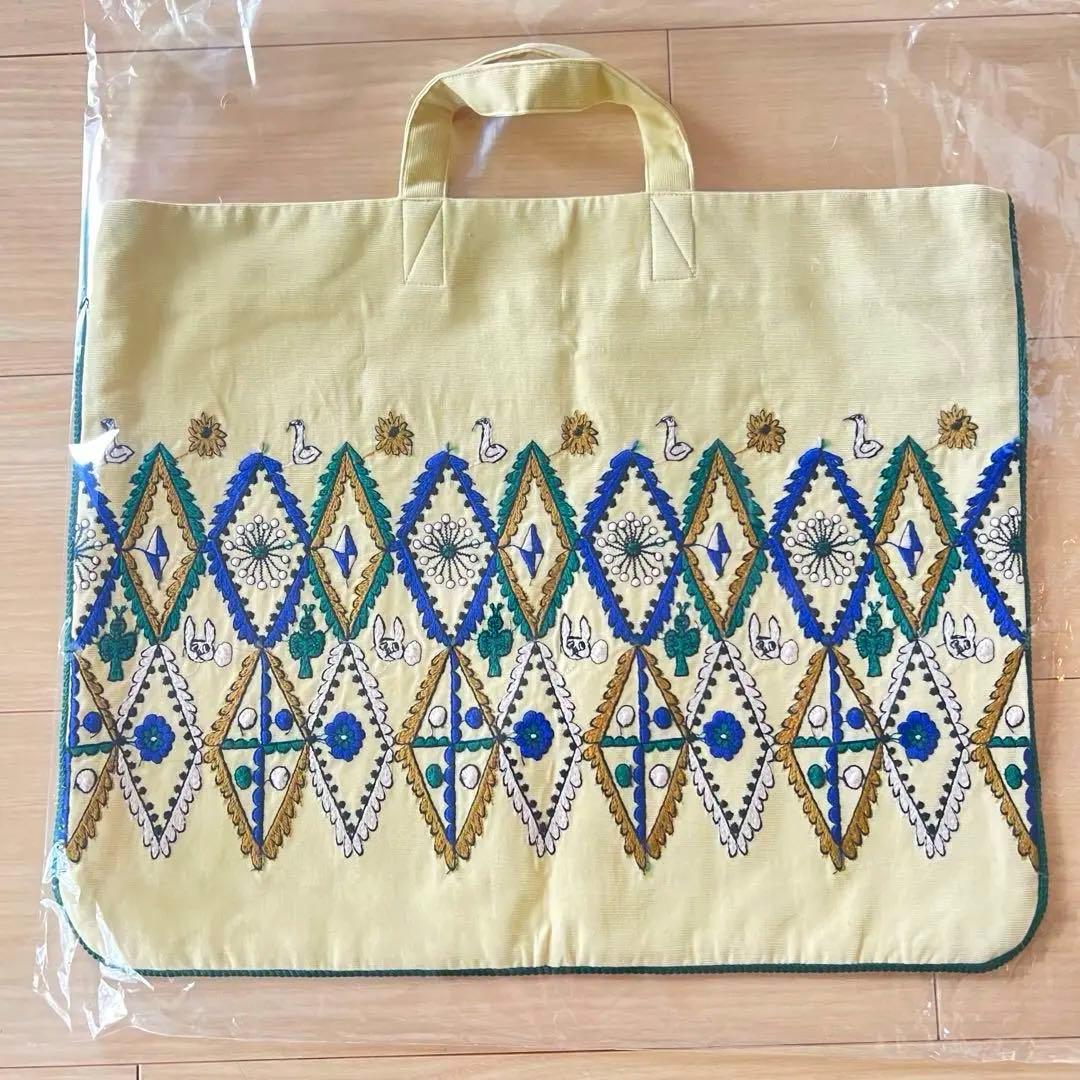 貴重☆ミナペルホネン　フォレストダイアモンド　レッスン　トートバッグ