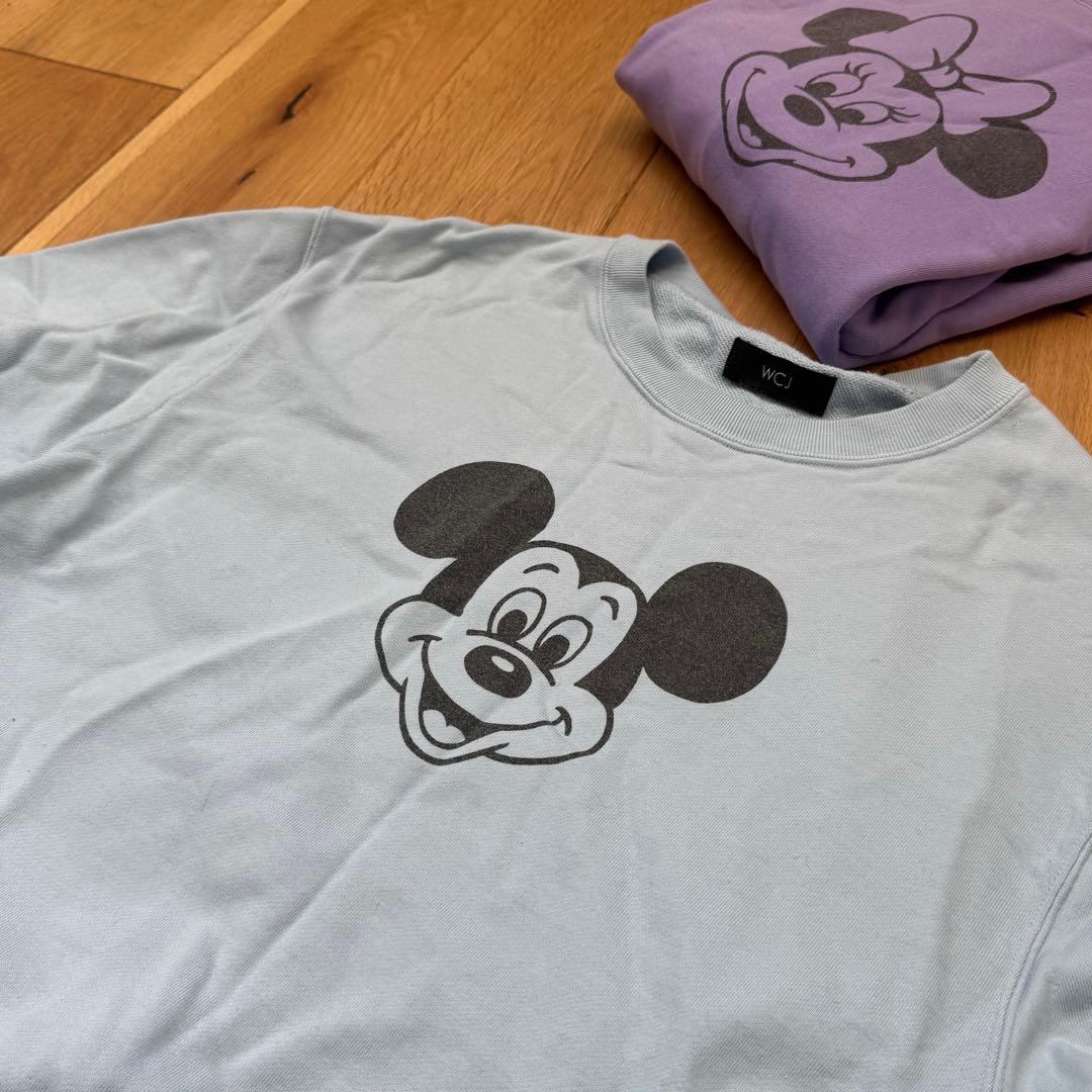 WCJ ディズニー　スウェット２つ