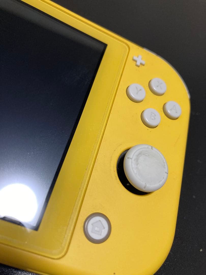 Nintendo Switch Lite イエロー　本体/画面不良有り