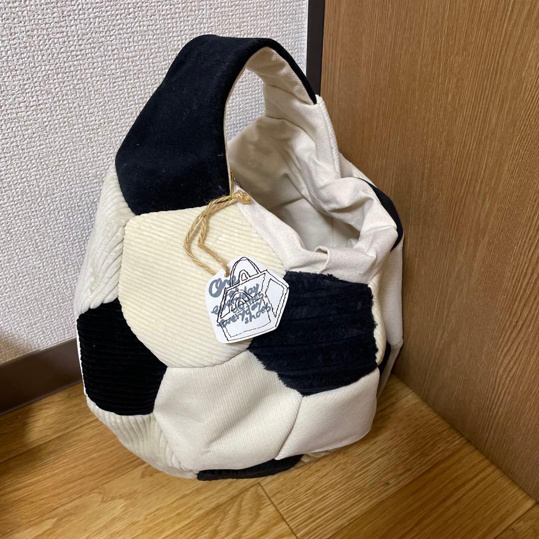 サッカーボールデザイン トートバッグ
