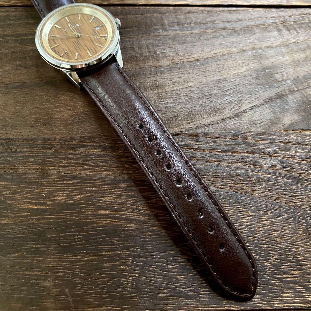 VEJRHOJ(ヴェアホイ) A04 walnut 機械式時計　オートマチック