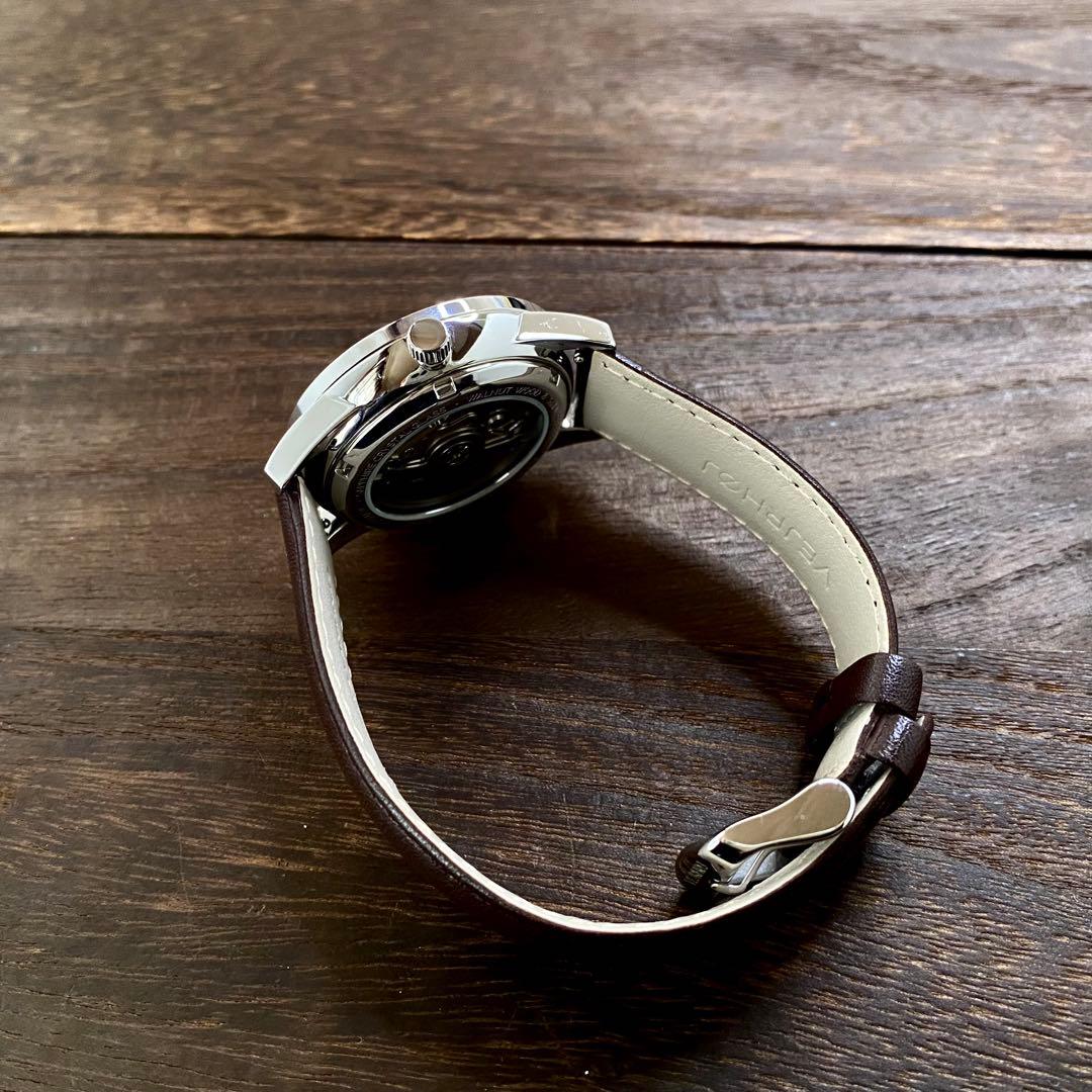 VEJRHOJ(ヴェアホイ) A04 walnut 機械式時計　オートマチック