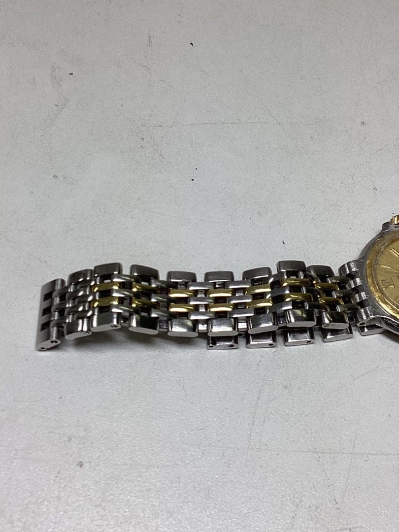 k*9様 ジャンク　dunhill アナログ腕時計 ゴールド/シルバー