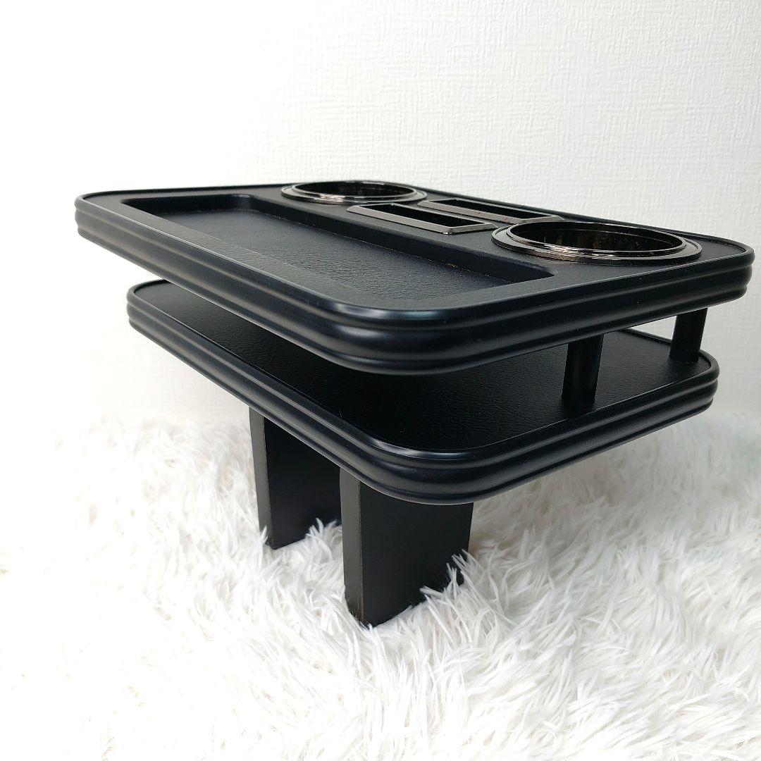 30アルファード　ヴェルファイア　センターテーブル　コンソール　黒　レザー調