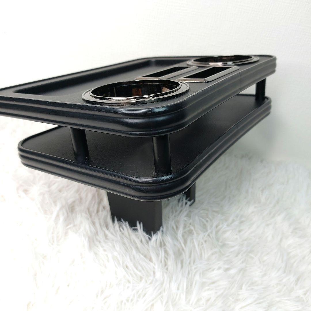 30アルファード　ヴェルファイア　センターテーブル　コンソール　黒　レザー調