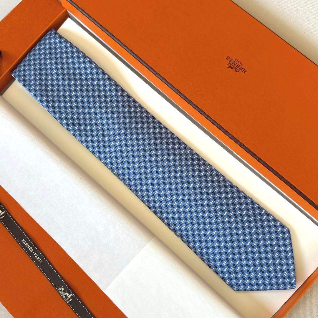 専用です。　　エルメス ネクタイ《Hパール》新品 未使用