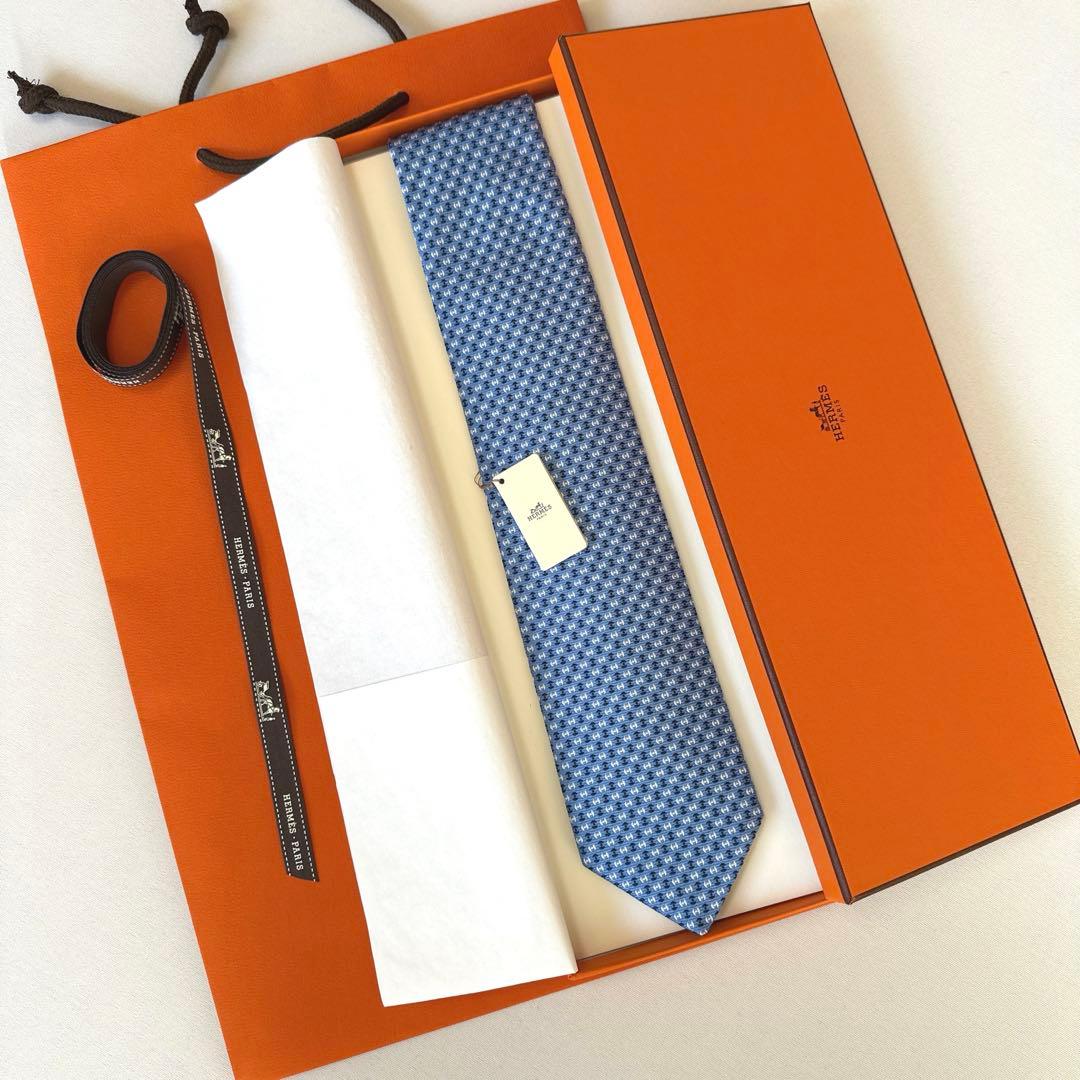 専用です。　　エルメス ネクタイ《Hパール》新品 未使用