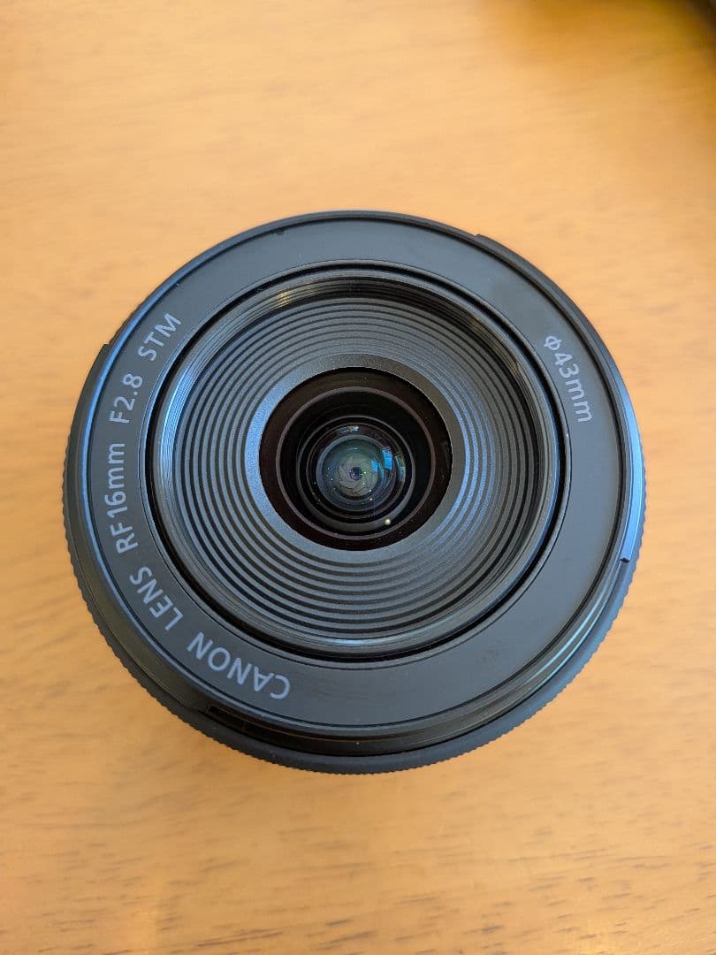 キャノン Canon rf16mm f2.8 STM レンズ