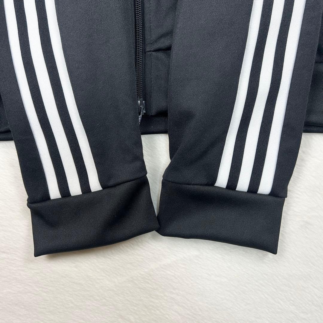 b1536✨美品✨【adidas】ベッケンバウアー　トラックジャケット　XL　黒
