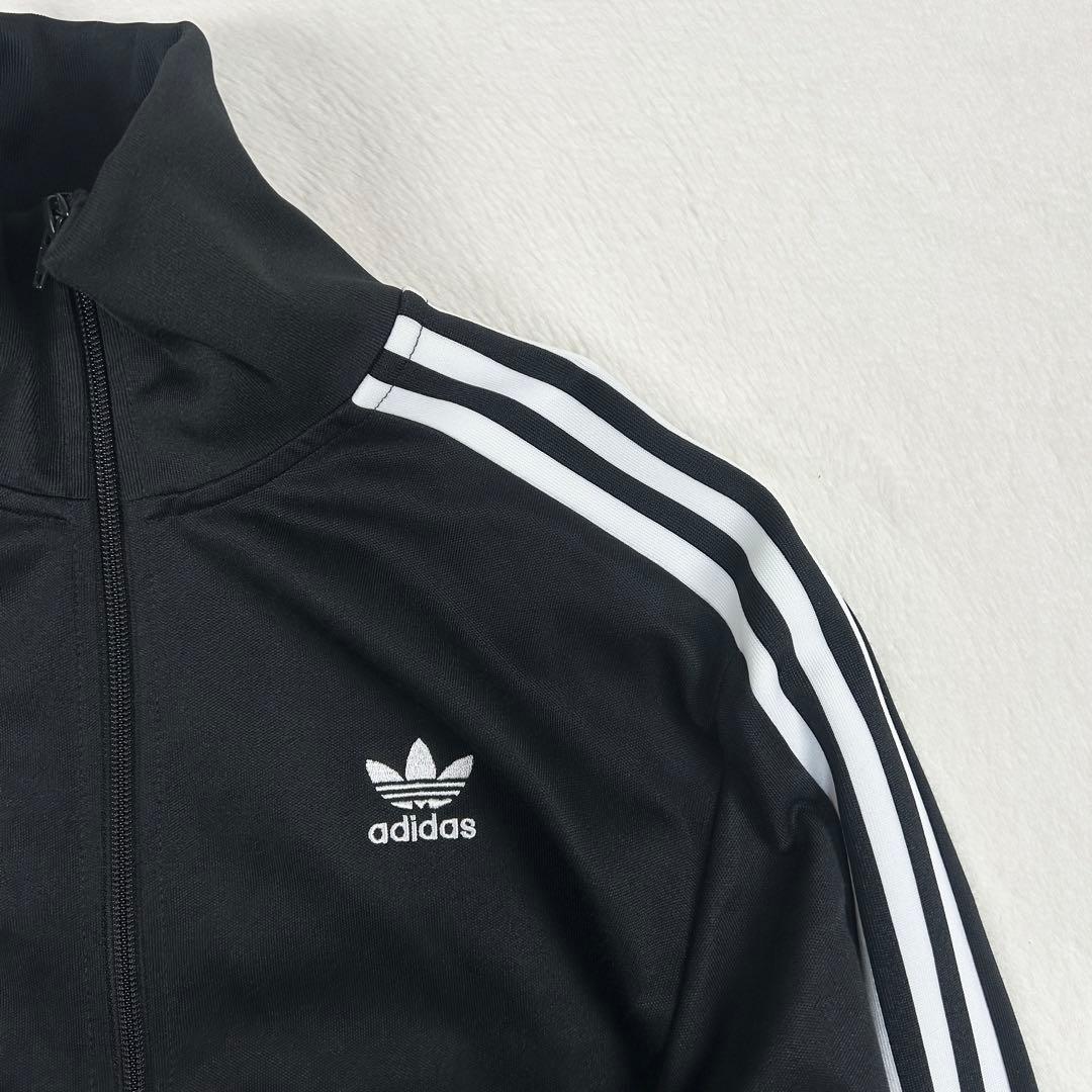 b1536✨美品✨【adidas】ベッケンバウアー　トラックジャケット　XL　黒