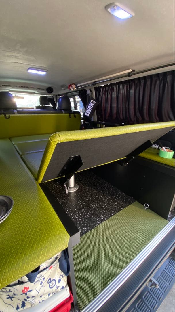 ベットリクライニングキット　ハイエース　レジアスエース　キャラバン　汎用