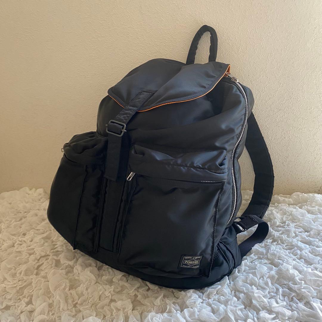 【未使用級】ポーター　PORTER タンカー リュック 黒 廃盤