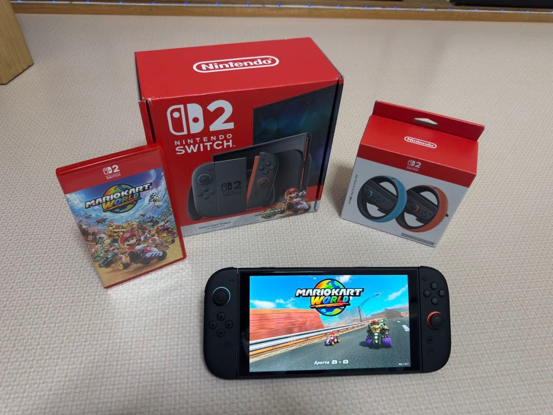 Nintendo Switch 2 多言語対応 + マリオカート　セット