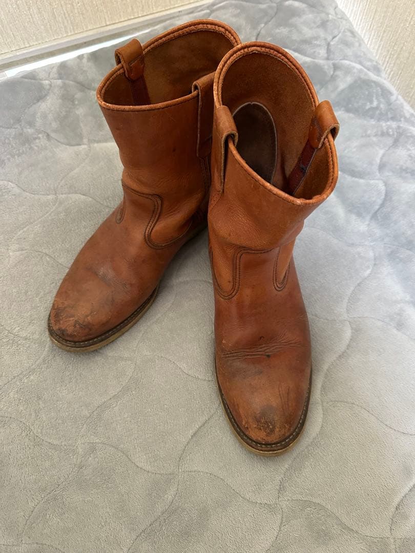 レッドウイング ペコス866 8.5D 四角犬タグ ヴィンテージ 80s