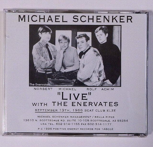 マイケル・シェンカー 少年時代 WITH THE ENERVATES/LIVE