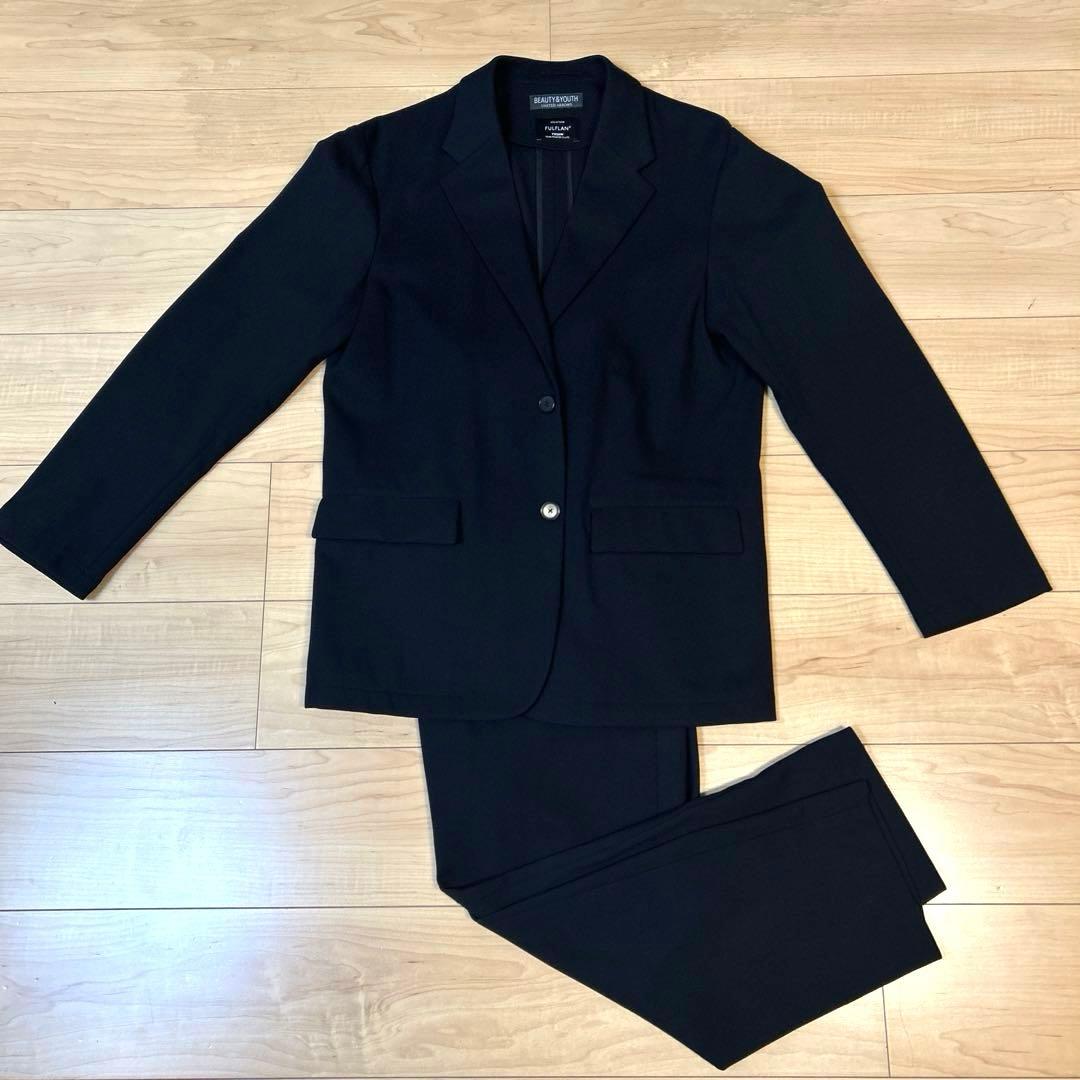BEAUTY&YOUTH FULFLAN セットアップ ネイビー