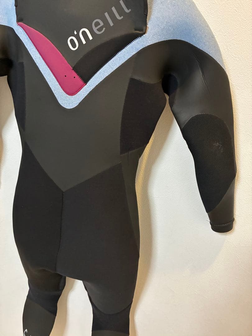 美品 オニール セミドライ レディース Мサイズ ラバー ウエットスーツ