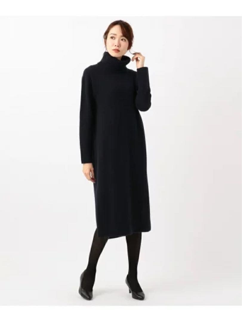 23区　ラムズカシミヤ　ニットワンピース　サイズ38 ￥29,700