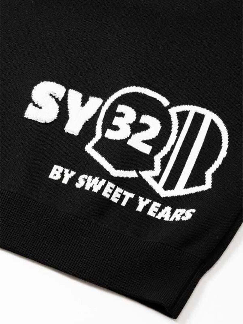 SAGARA SY32 LOGO HOODIE SWEATER ブラック　M