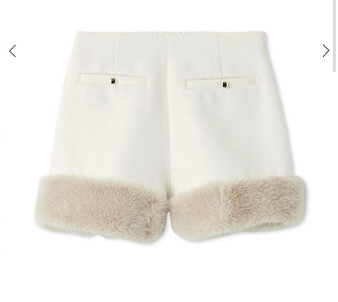 リリーブラウン　エコファーショートパンツ