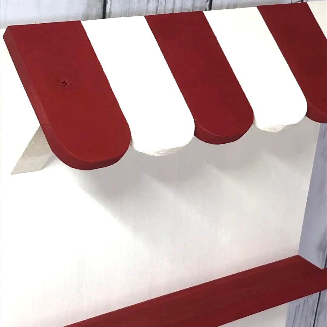 いち　お店型什器 （６枚屋根）　計３点　（イベント什器　ハンドメイド）