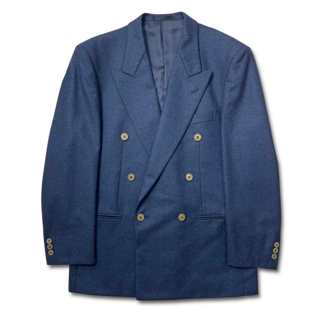 極美品 Paul Smith カノニコ 社製 ダブル スーツ セットアップ M