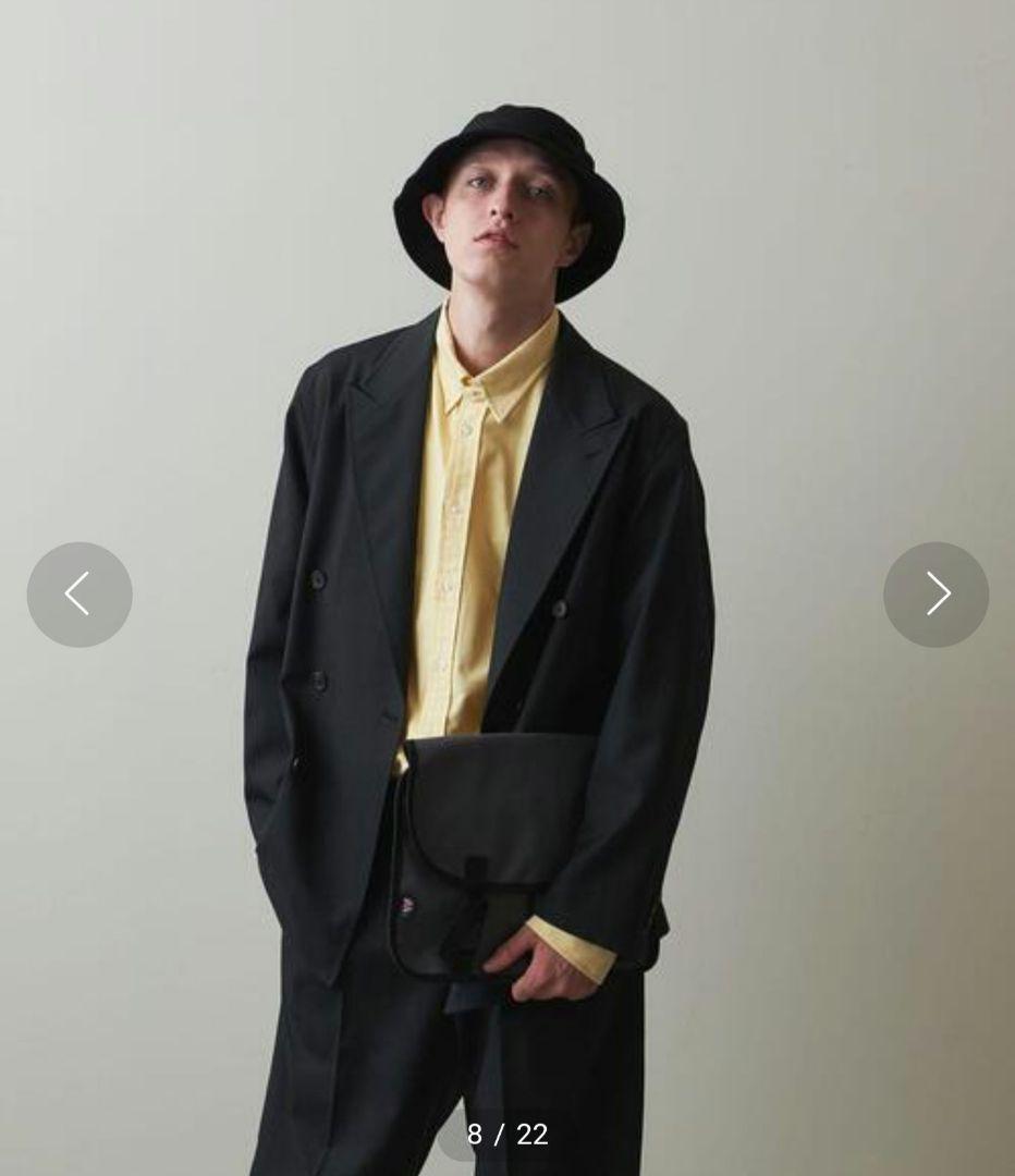 極美品★超高級◎スティーブンアラン★2B ダブルジャケット　ウール　2.9万　L